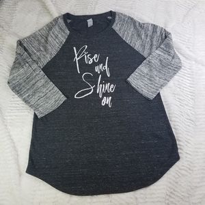 Alternative Apparel 3/4 sleeve soft tee